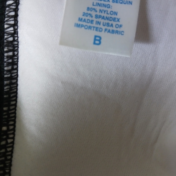 Leopard Print Sequin Bikini Top Venus SZ B.  FL - Picture 4 of 5